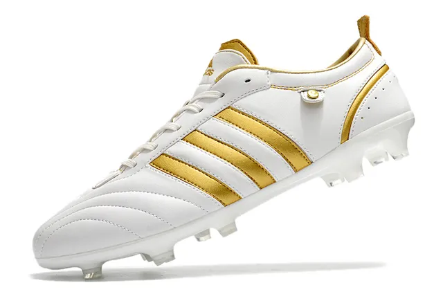 Adidas Copa Mundial Noir Blanc Or Firm-Ground Chaussures de football 9