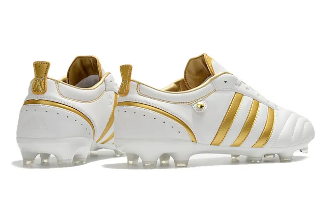 Adidas Copa Mundial Noir Blanc Or Firm-Ground Chaussures de football 12