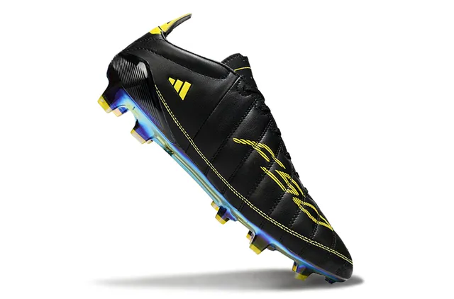 Adidas Copa Pure Black Yellow Iridescent Chaussures de football pour terrain ferme 2