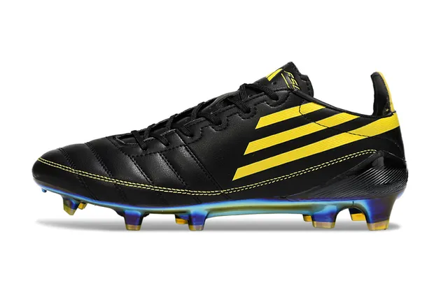 Adidas Copa Pure Black Yellow Iridescent Chaussures de football pour terrain ferme 7