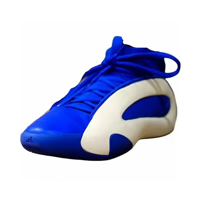 Adidas Crazy 8 Bleu et Blanc High-Top Chaussures de Basketball 2