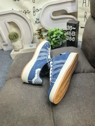 Adidas Denim Patchwork Lifestyle Sneakers 6