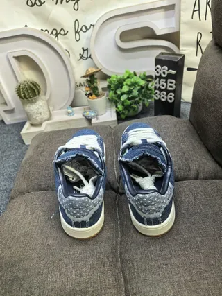 Adidas Denim Patchwork Lifestyle Sneakers 8