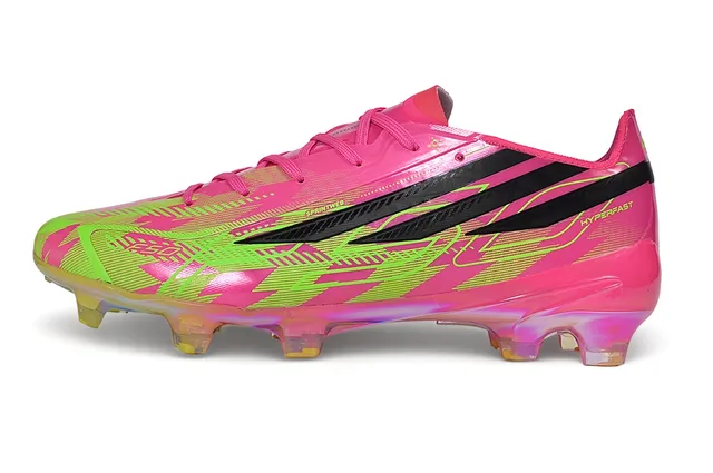 Adidas F50 Hyperfast Pink Neon Lime Firm-Ground Soccer Shoes 8