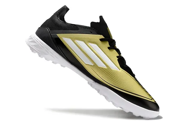 Adidas F50 Messi Gold Black Turf Soccer Shoes 2