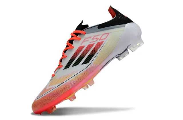 Adidas F50 Multicolor Tênis de Futebol Upper Sintético Leve Ajuste Dinâmico para Campo Firme 3