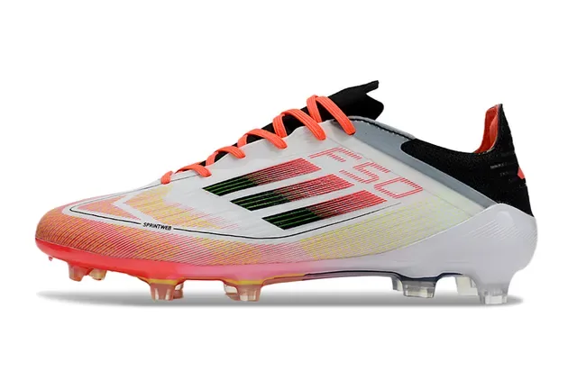 Adidas F50 Multicolor Tênis de Futebol Upper Sintético Leve Ajuste Dinâmico para Campo Firme 7
