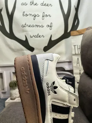 Adidas Forum Low Off-White Black Gum Lifestyle Sneakers 3