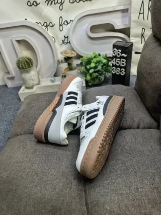 Adidas Forum Low Off-White Black Gum Lifestyle Sneakers 6