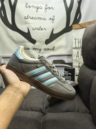 Adidas Gazelle Brown and Beige Lifestyle Sneakers 5