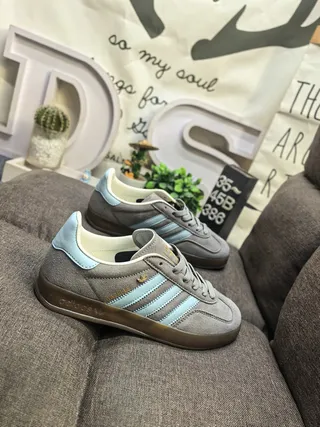 Adidas Gazelle Brown and Beige Lifestyle Sneakers 9