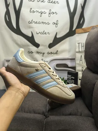 Adidas Gazelle Brown and Beige Lifestyle Sneakers 15