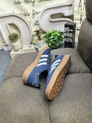 Adidas Gazelle Navy Blue Suede Lifestyle Sneakers 6