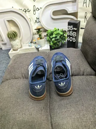 Adidas Gazelle Navy Blue Suede Lifestyle Sneakers 8