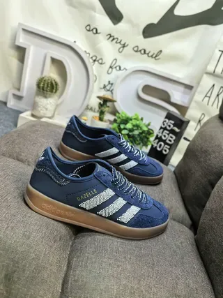 Adidas Gazelle Navy Blue Suede Lifestyle Sneakers 9