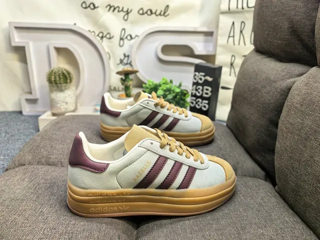 Adidas Gazelle Pink and White Lifestyle Sneakers 11