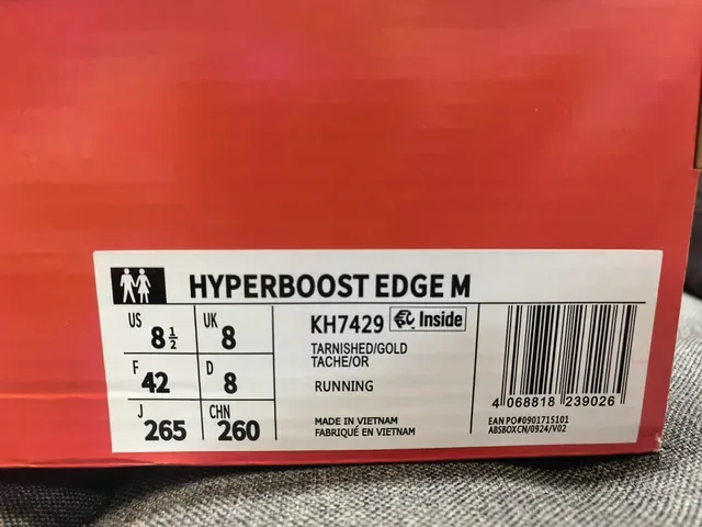 Adidas Hyperboost White Black Lifestyle Sneakers 12