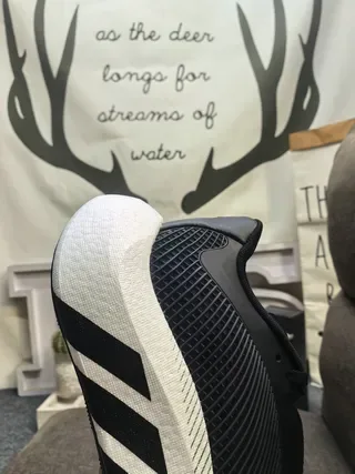 Adidas Hyperboost White Black Lifestyle Sneakers 23