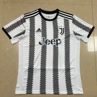 Adidas Juventus 2020–21 Home White Black Geometric Striped Jersey