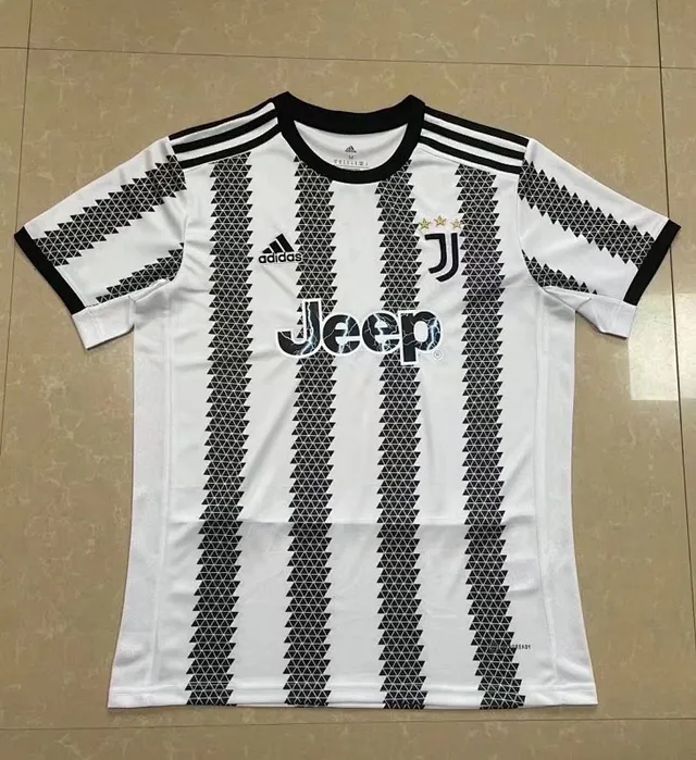 Adidas Juventus 2020–21 Casa Branco Negro Geométrica Risca Camiseta 2