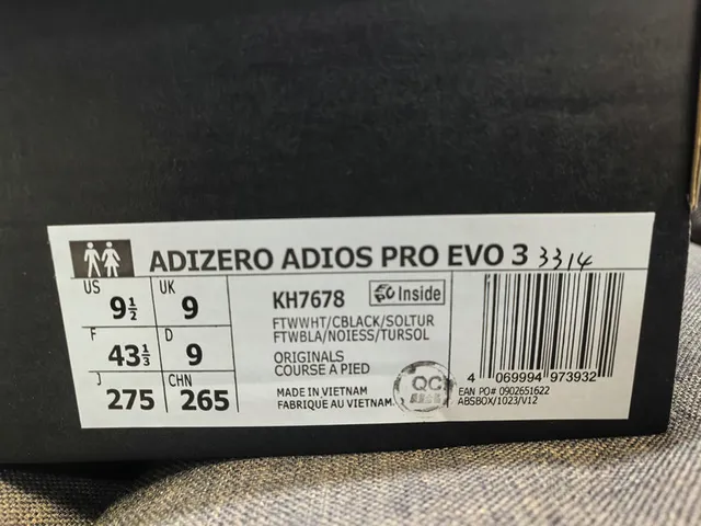 Adidas Lightstrike Pro Evo White Black Pink Running Shoes 2