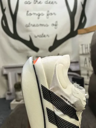 Adidas Lightstrike Pro Evo White Black Pink Running Shoes 3