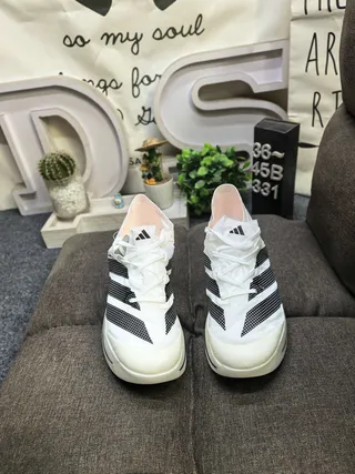 Adidas Lightstrike Pro Evo White Black Pink Running Shoes 10
