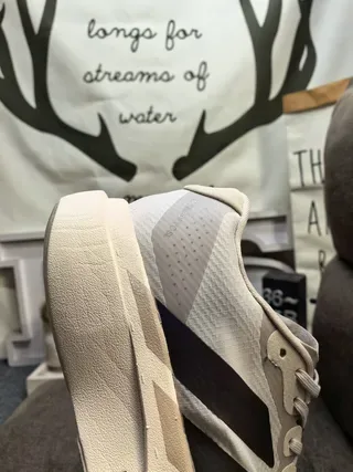 Adidas Lightstrike Pro Off-White and Gray Lifestyle Sneakers 3