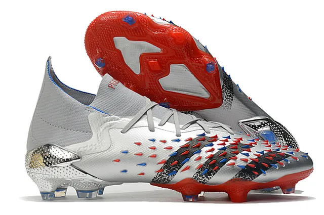 Adidas Multicolore Blanc Bas Ajustement Chaussette Partie Supérieure Impression Abstraite Camo Sol Ferme Chaussures de Football 7