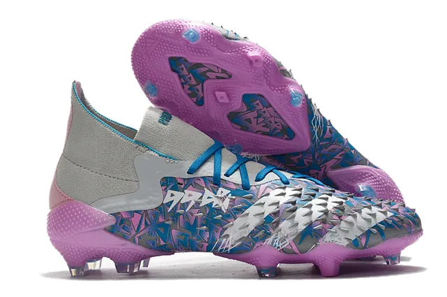 Adidas Multicolore Blanc Bas Ajustement Chaussette Partie Supérieure Impression Abstraite Camo Sol Ferme Chaussures de Football 13