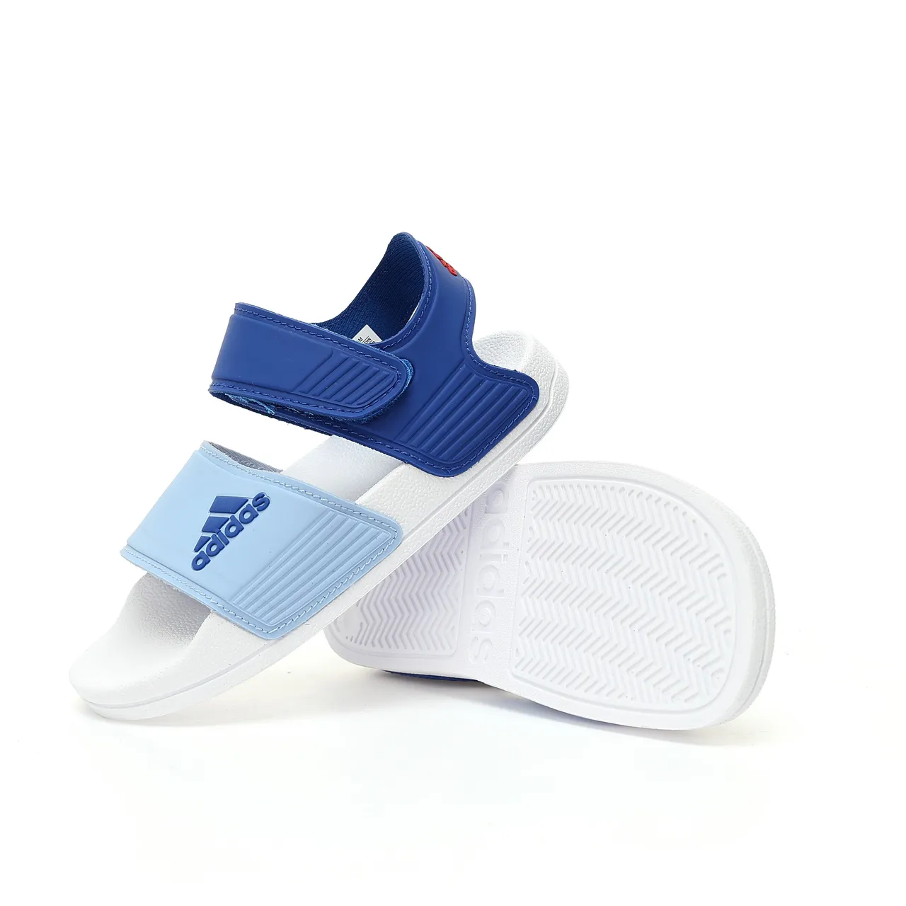 Adidas Rose Rouge Moldeada EVA Suela Ajustable Lanière Velcro Strap Sandales Casual 16