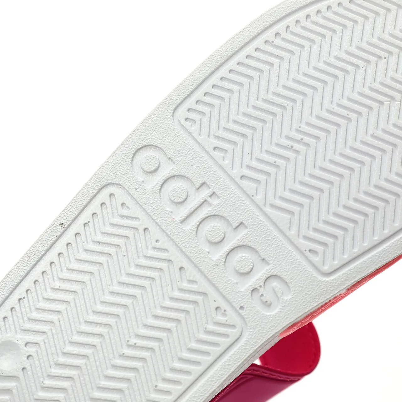 Adidas Rose Rouge Moldeada EVA Suela Ajustable Lanière Velcro Strap Sandales Casual 17