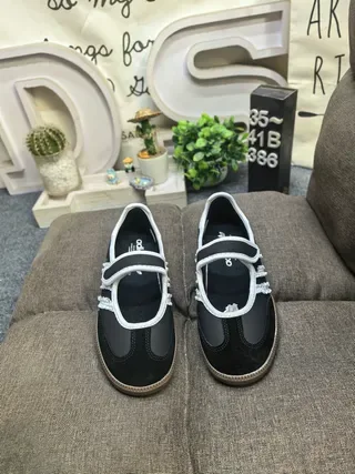 Adidas Samba Black and White Lifestyle Sneakers 10