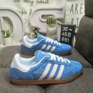 Adidas Samba Blue Suede Lifestyle Sneakers