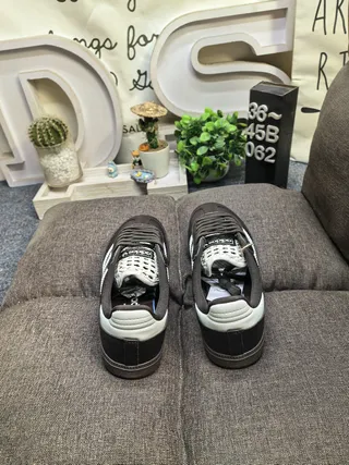 Adidas Samba Brown and White Lifestyle Sneakers 8
