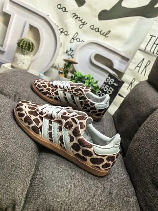 Adidas Samba Metallic Gold White Lifestyle Sneakers 17