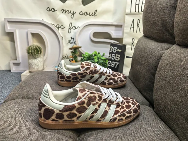 Adidas Samba Metallic Gold White Lifestyle Sneakers 21