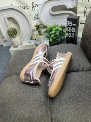 Adidas Samba Chaussures Mary Jane Rose Gold Métallique 6