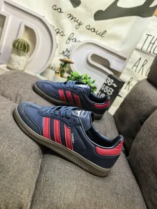 Adidas Samba Navy and Red Lifestyle Sneakers 7