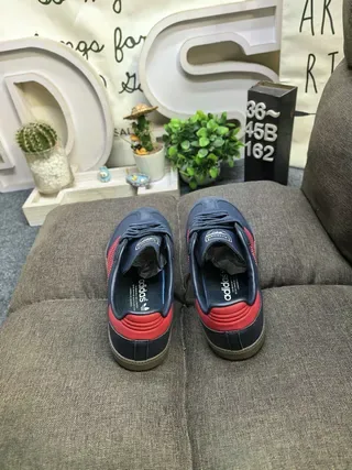 Adidas Samba Navy and Red Lifestyle Sneakers 8