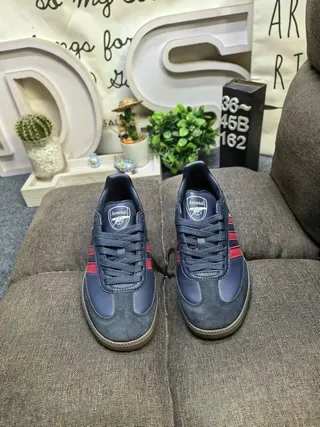 Adidas Samba Navy and Red Lifestyle Sneakers 10