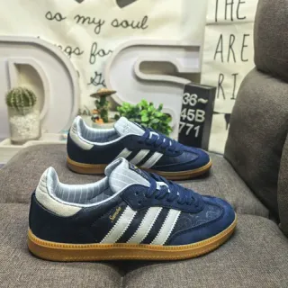 Adidas Samba Navy Blue Suede Lifestyle Sneakers
