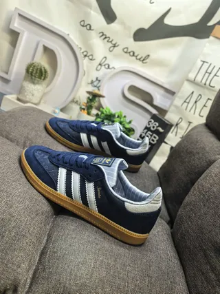 Adidas Samba Navy Blue Suede Lifestyle Sneakers 7