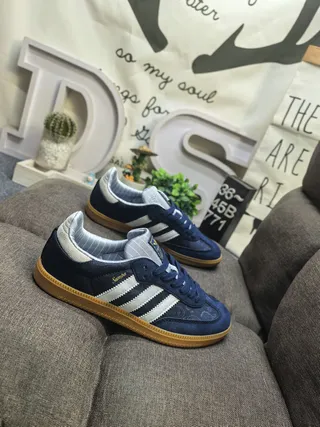 Adidas Samba Navy Blue Suede Lifestyle Sneakers 9