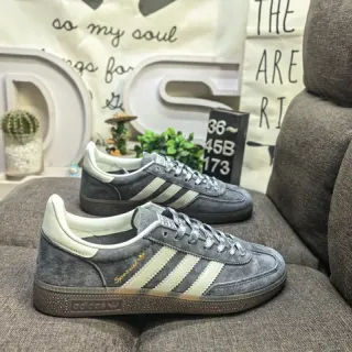 Adidas Samba OG Gray and Cream Lifestyle Sneakers