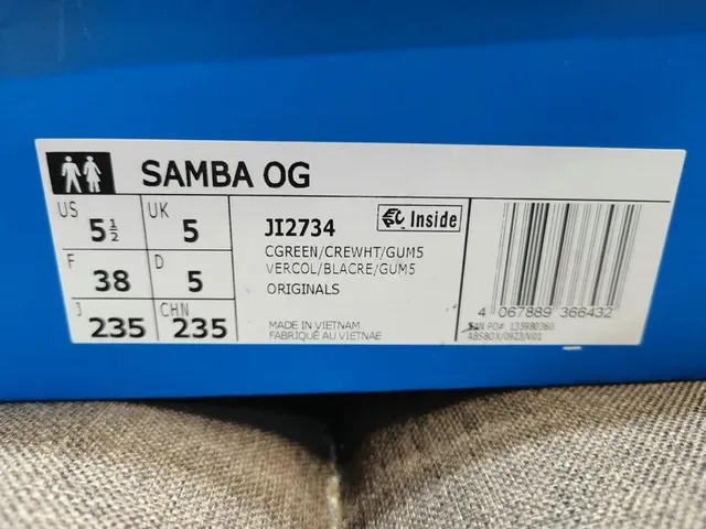 Adidas Samba OG Leopard Print Orange Lace Lifestyle Sneakers 2