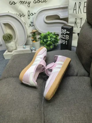 Adidas Samba OG Pink and Mint Lifestyle Sneakers 6