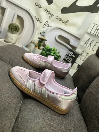 Adidas Samba OG Pink and Mint Lifestyle Sneakers 7