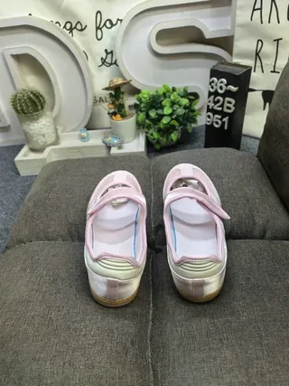 Adidas Samba OG Pink and Mint Lifestyle Sneakers 8