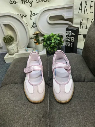 Adidas Samba OG Pink and Mint Lifestyle Sneakers 10